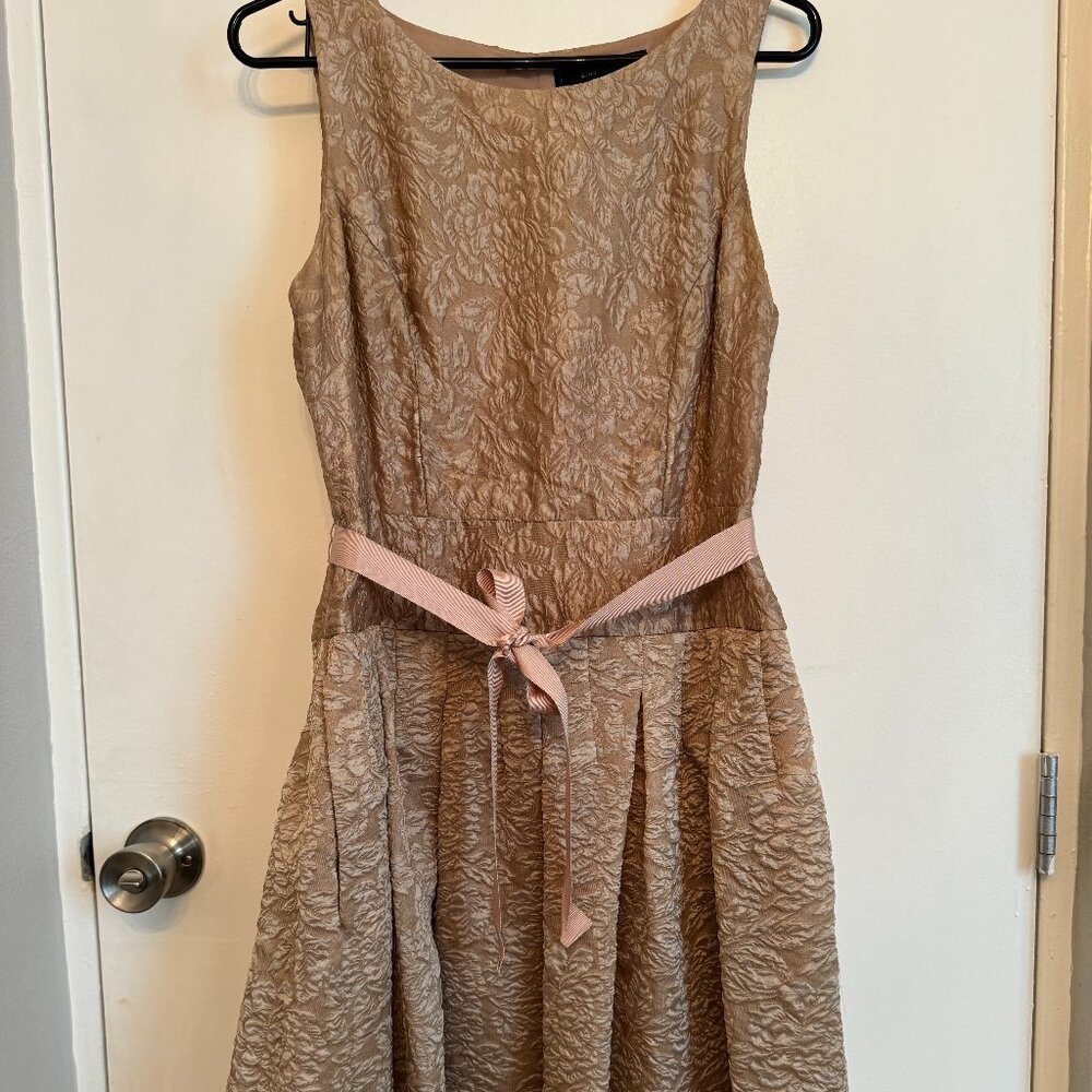 BCBGMaxAzria Taupe Cocktail Dress